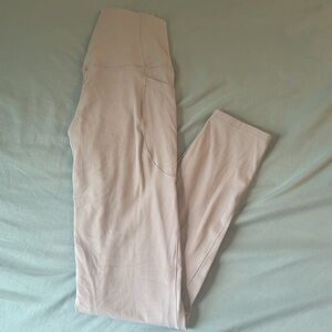 Tan Halara crossover leggings